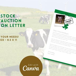 Comercialización de su animal, subasta de ganado, carta de la juventud