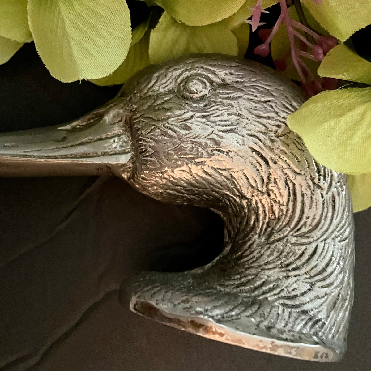 Vintage French Bottle Opener Duck Head Silver Plate - Etsy
