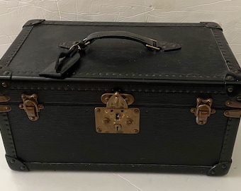 Vintage French Train Case, Louis Vuitton Ave Marceau