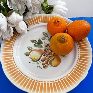 Vintage French Dinner Plate Set, Keller Guerin