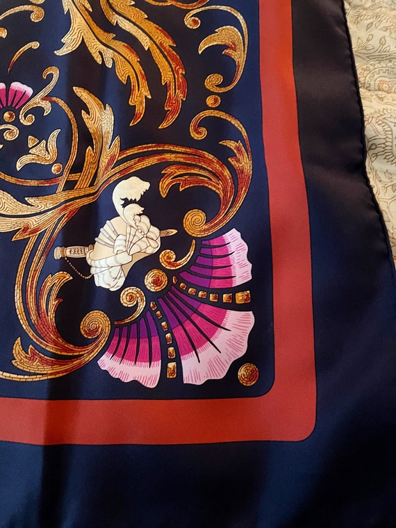 Vintage Hermes Scarf, Paris, Cheval Turc, Christi… - image 5