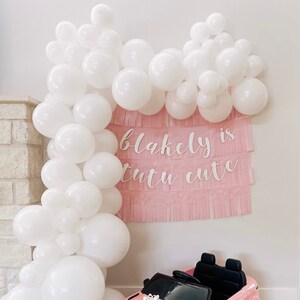 Custom Fringe Garland Photo Backdrop Birthday Party Decoration Piñata Wall PICK YOUR COLOR image 1