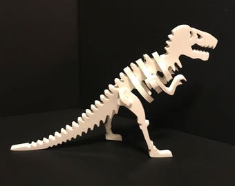 Dinosaur Skeleton 3D Puzzle - T-Rex Fossil Figure