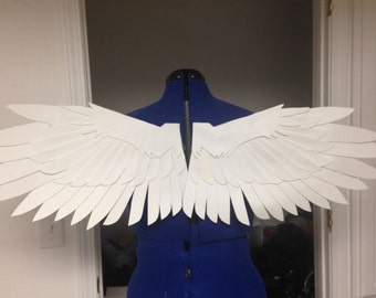 Realistic White Bird Cosplay Wings