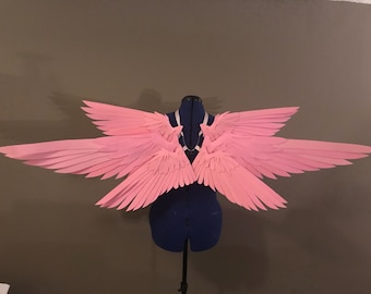 Realistic Seraphim Angel Bird Cosplay Wings