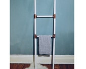 White and Gold Blanket Ladder / Towel Ladder / Ladder