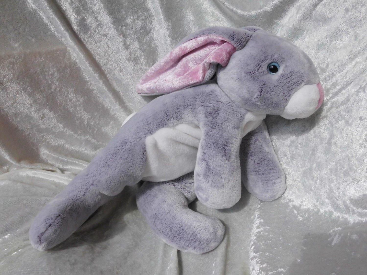 Gray Rabbit BUNNY plush Stuffed animal rabbit stuffed bunny Etsy