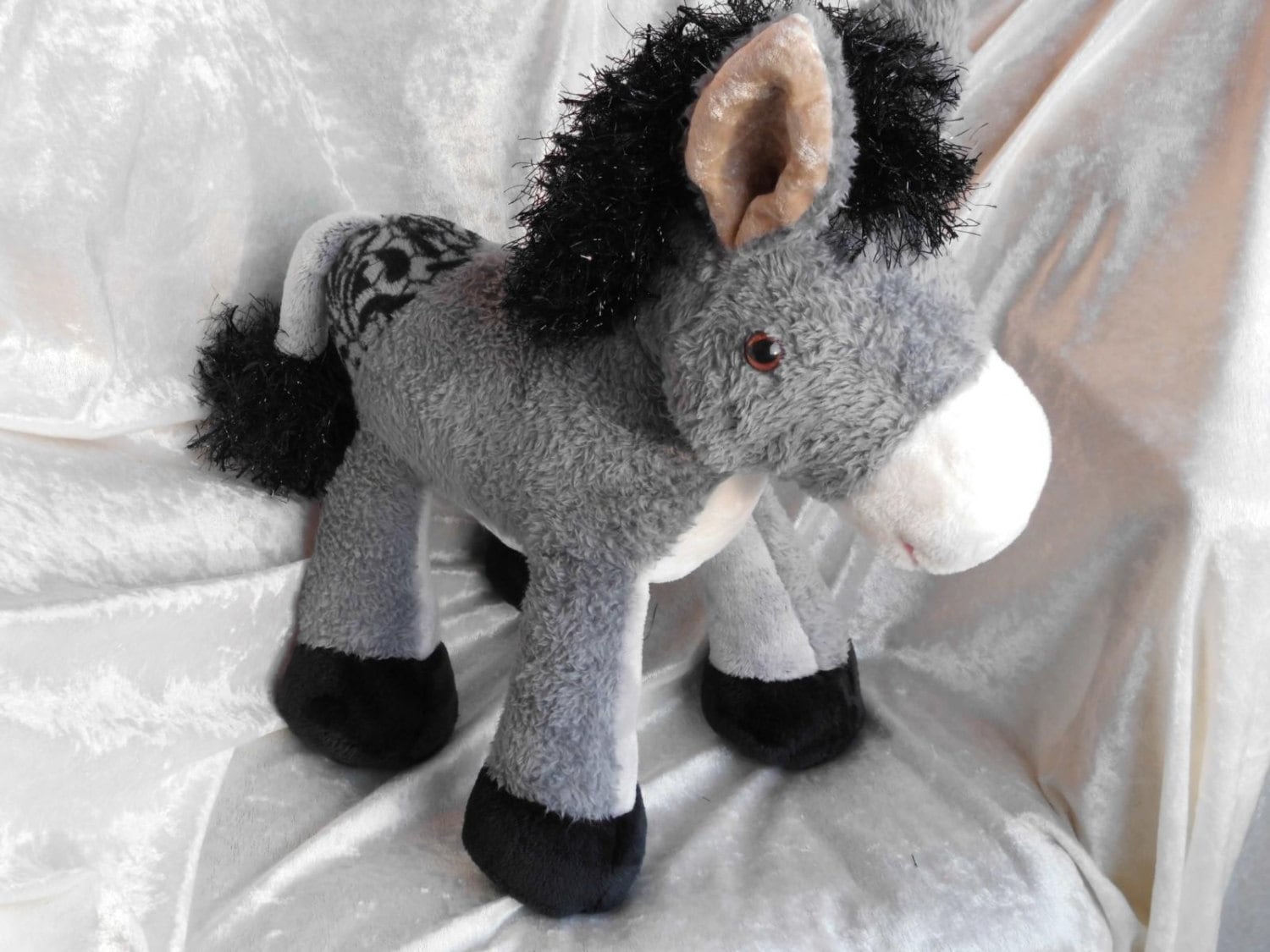 Stuffed animal DONKEY plush soft toy donkey stuffed donkey Etsy