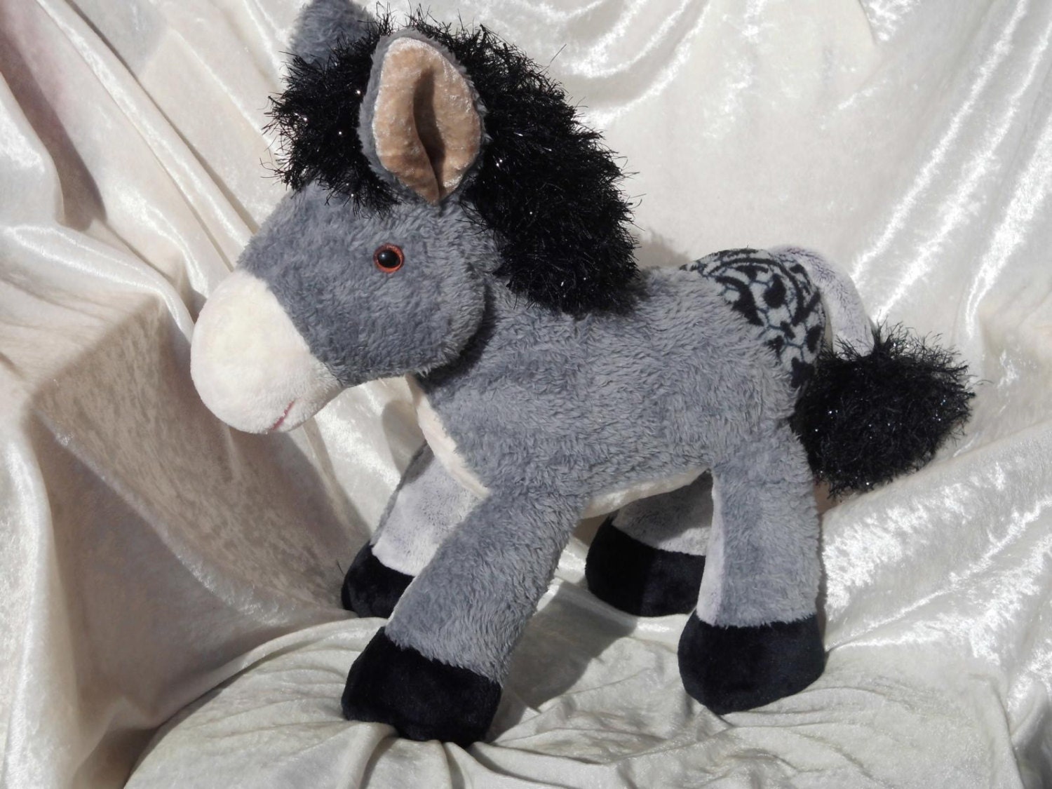 Stuffed animal DONKEY plush soft toy donkey stuffed donkey Etsy