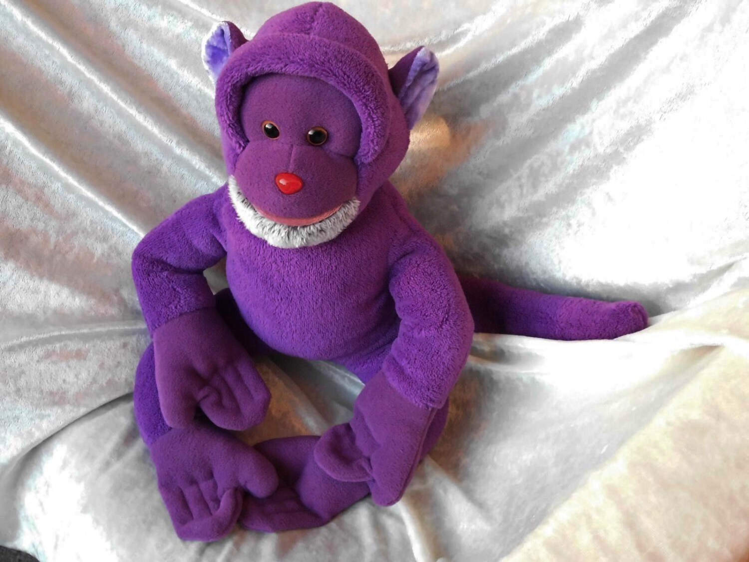 purple monkey plush