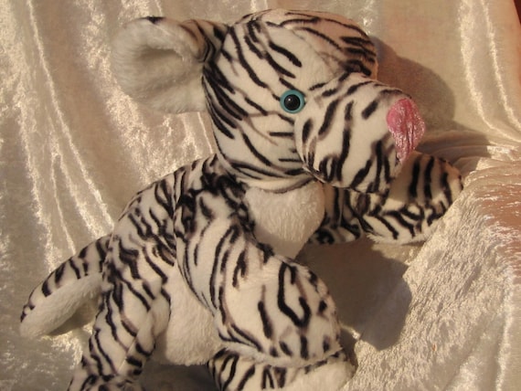 snow tiger stuffed animal