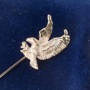Vintage Gold Eagle Stick Pin Bird Pin Flying Eagle Pin Gift For Him