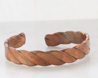 Vintage Copper Cuff Bracelet