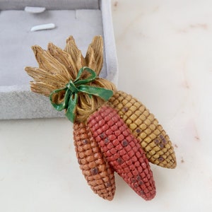 Vintage Corn Brooch