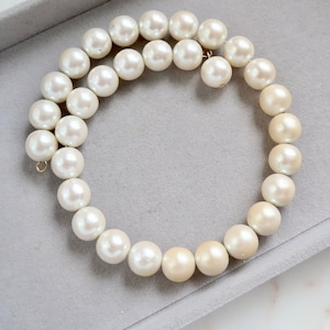Vintage Pearl Beaded Choker Necklace