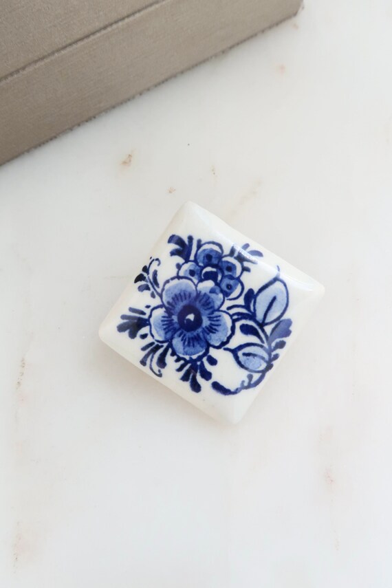 Vintage delft holland hand - Gem