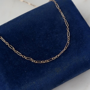 Vintage 1978 Artistry 12k Gold Filled Link Chain Dainty Necklace
