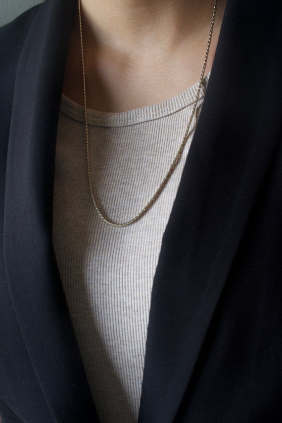Vintage KOREA Gold Chain 24