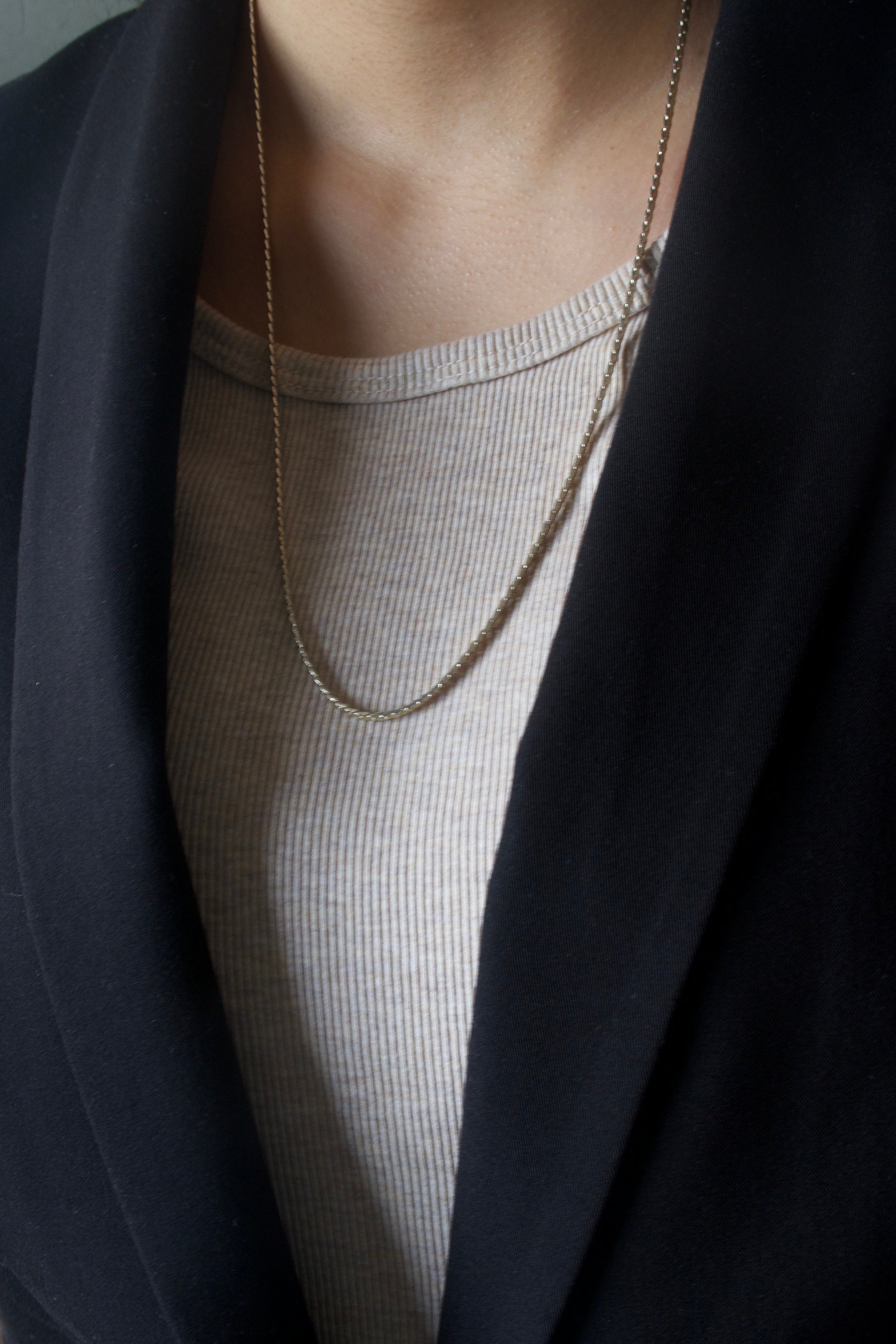 Vintage KOREA Gold Chain 24