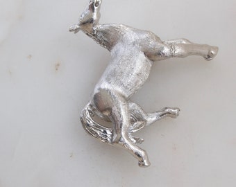 ヴィンテージ シルバー 馬ブローチ ヴィンテージ ジュエリー 動物