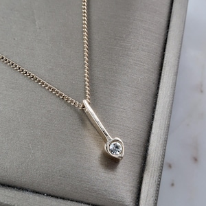 Collana con ciondolo in oro con strass Artistry vintage del 1978