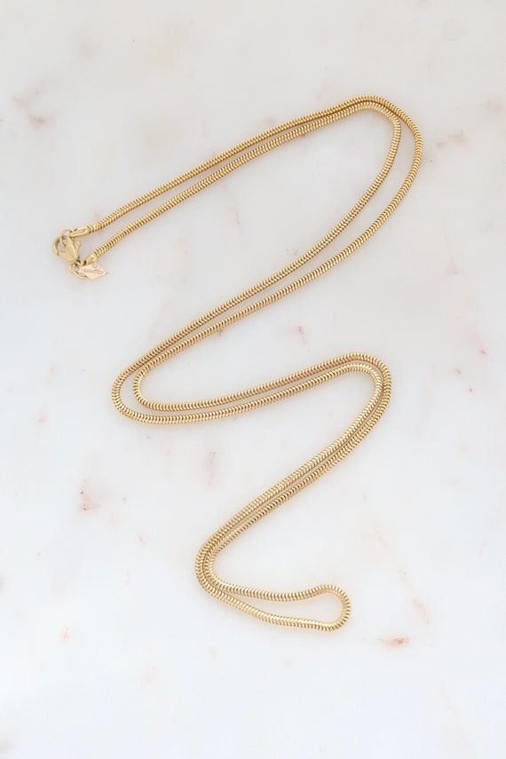 Vintage Sarah Coventry Gold Chain Necklace