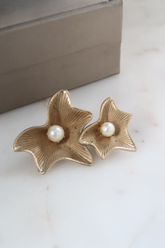 Vintage Gold Starfish Brooch - image 9