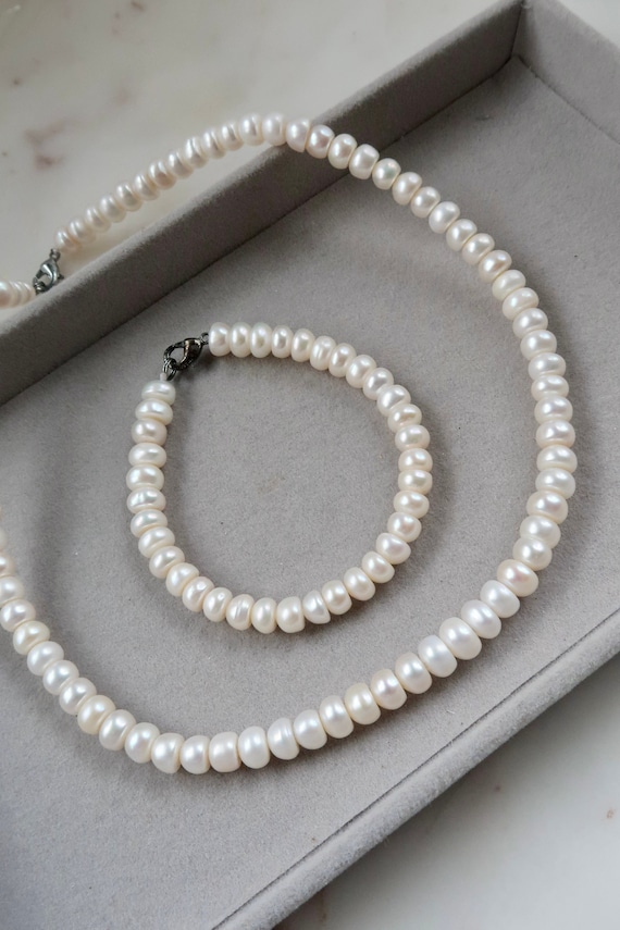 Set Mamma ✦ Collana e Bracciale con Cuoricini personalizzati