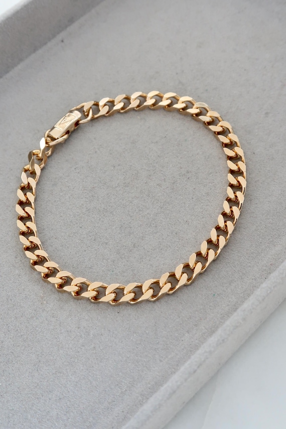 Bracelet gourmette Dior Doré en Plaqué or - 42535484