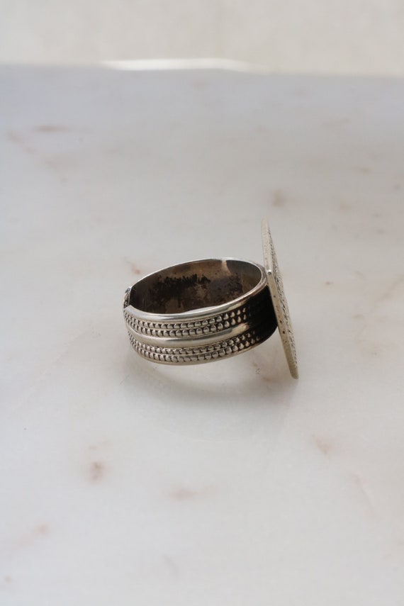 Sterling Silver Square Ring - Geometric Ring - Si… - image 4