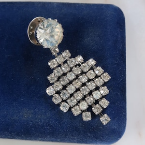 Vintage Rhinestone Lapel pin