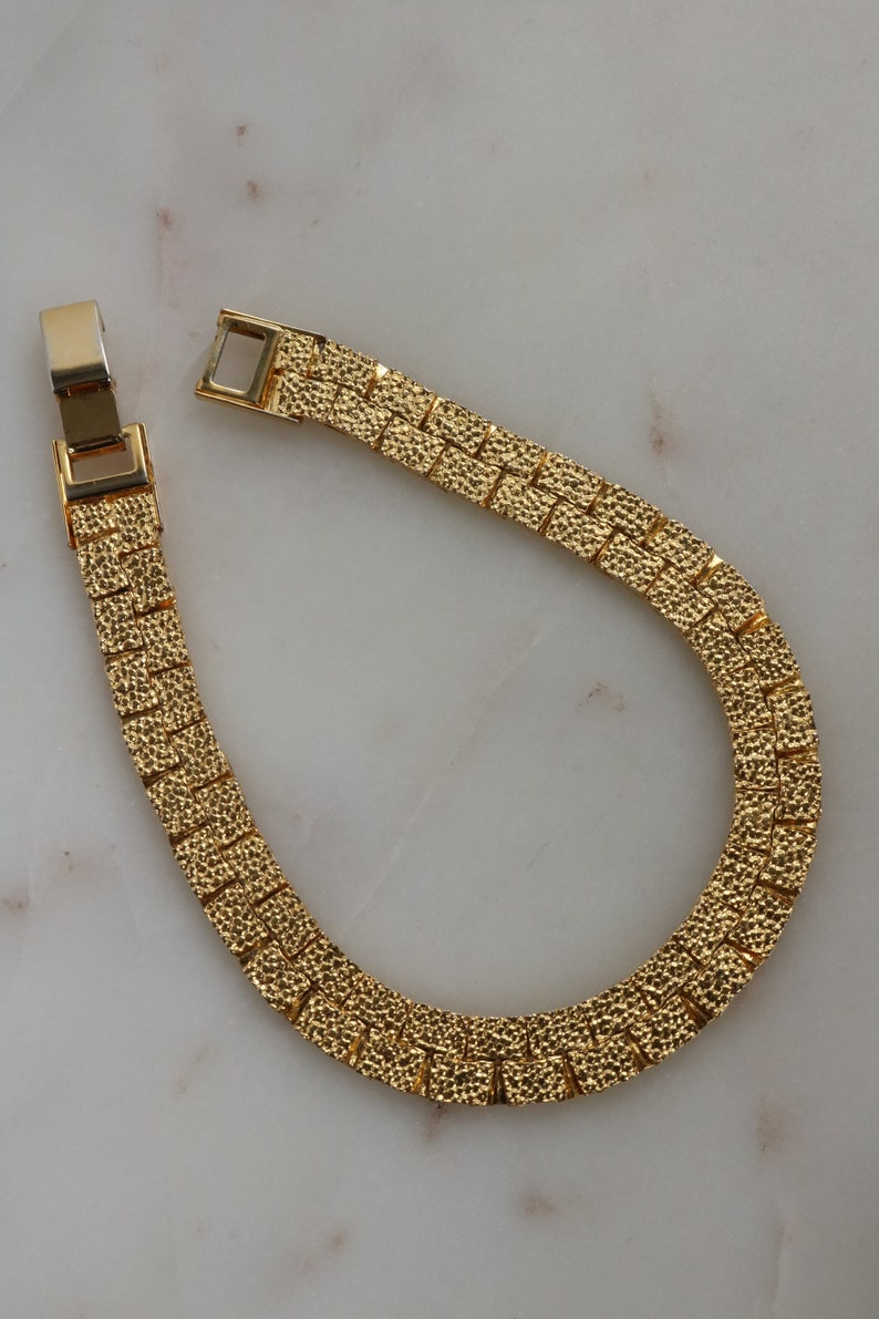 Vintage Gold Chain Bracelet