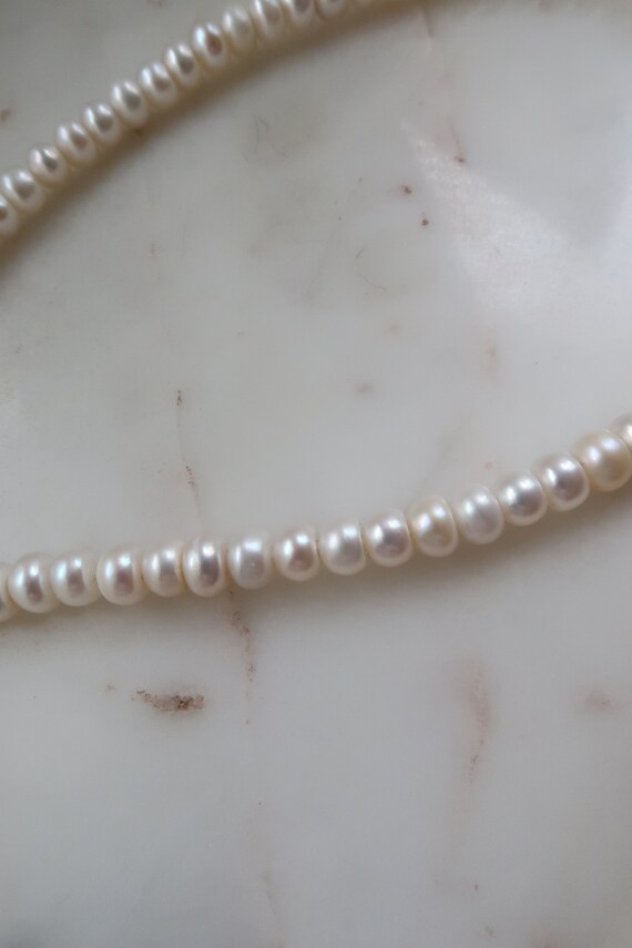 Vintage Freshwater Pearl Beaded Necklace Bracelet… - image 7