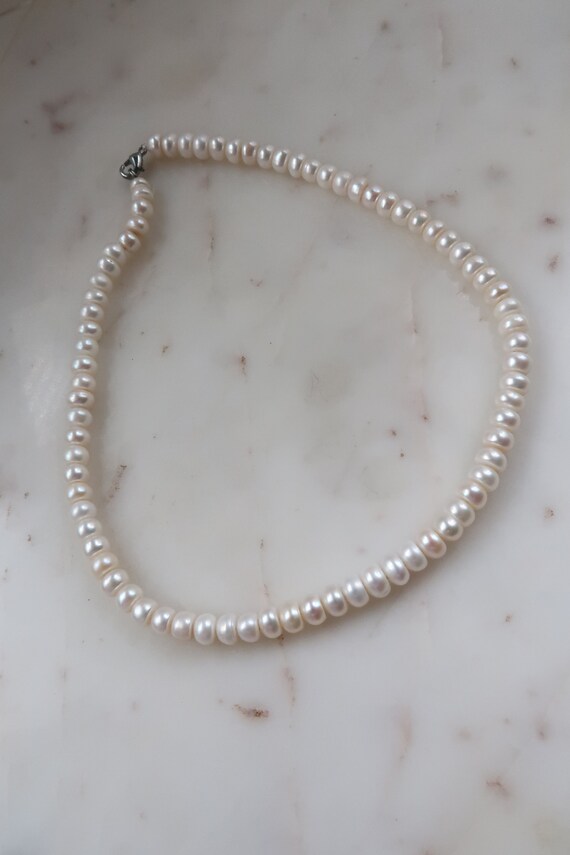 Vintage Freshwater Pearl Beaded Necklace Bracelet… - image 10