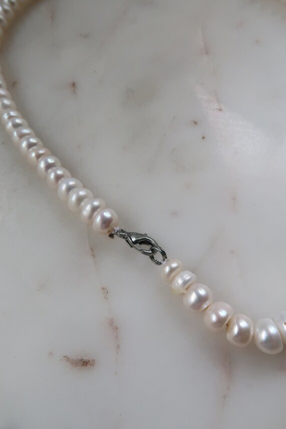Vintage Freshwater Pearl Beaded Necklace Bracelet… - image 8