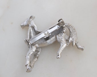 ヴィンテージ シルバー 馬ブローチ ヴィンテージ ジュエリー 動物