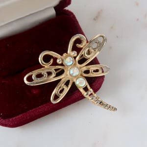 Vintage TORINO Libelle in Gold