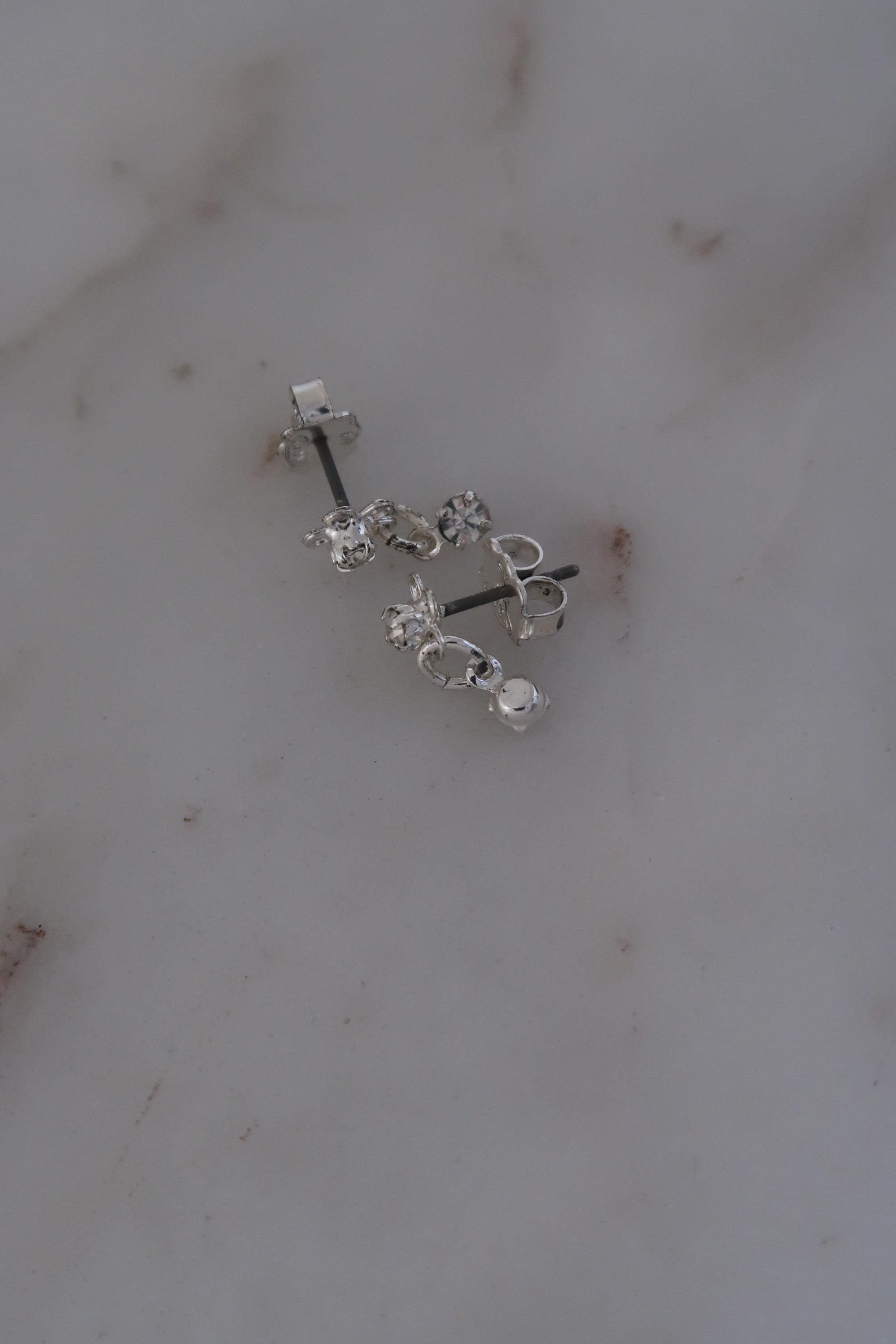 Kit DIY pour créer des grandes boucles d'oreilles roses