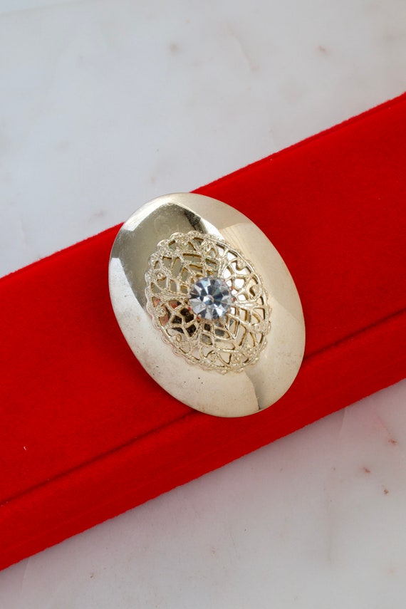 Gancio Per Piviale Rombo Decorato Dorato Nichel Free Rosone | Vendita - Foto 12