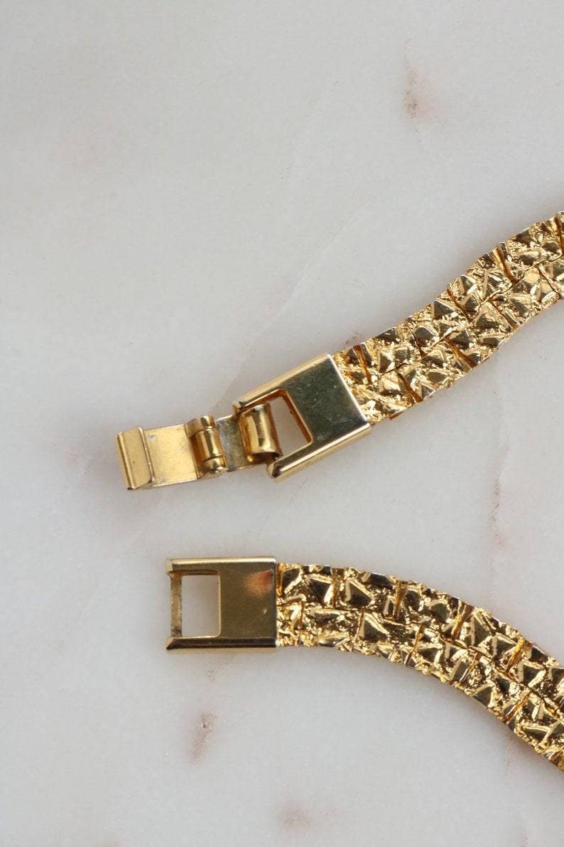 Vintage Gold Chain Bracelet