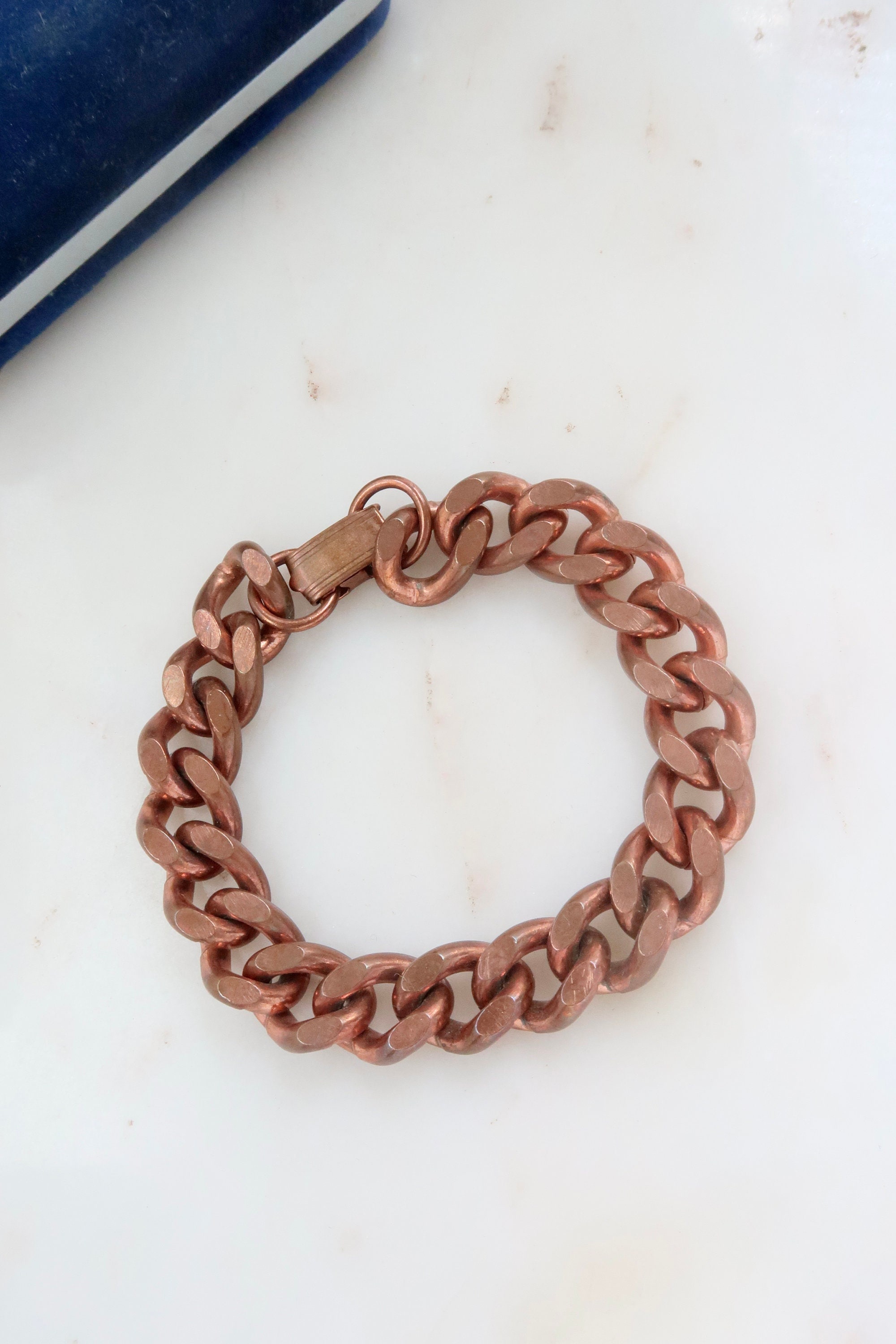 Wollet Antique Copper Bracelet for Women 99.9% Pure Copper Chain Bracelet  Easy to Adjust 20cm / 7mm Gift Bracelet for Women - AliExpress