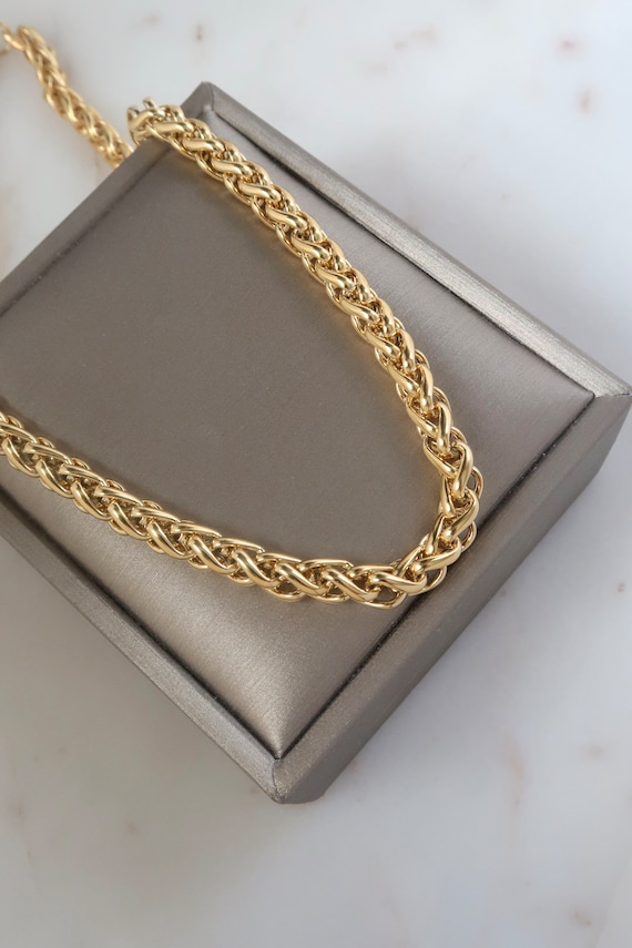 18k Gold Plated Chain Necklace