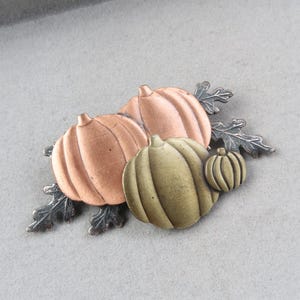 Broche de calabazas vintage