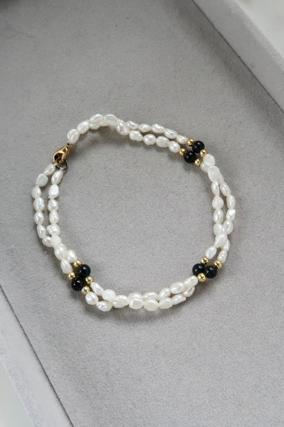 Vintage Freshwater Pearl Strand Bracelet