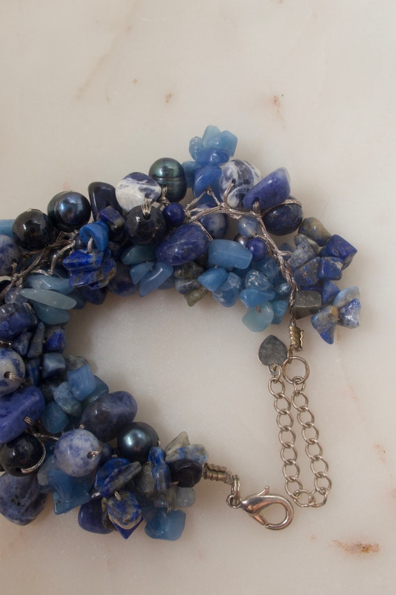 Sodalite Gemstones Bead Bracelet - image 10