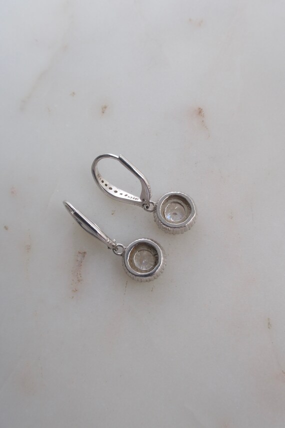 Pendientes De Novia En Plata Envejecida Giusy - De'Medici Bijoux
