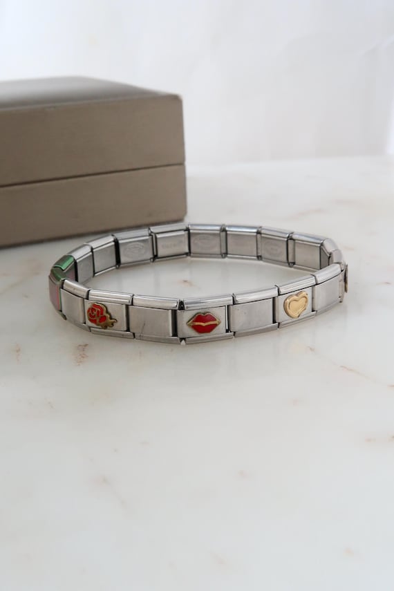 Vintage Zoppini Italian Stainless Steel Bracelet