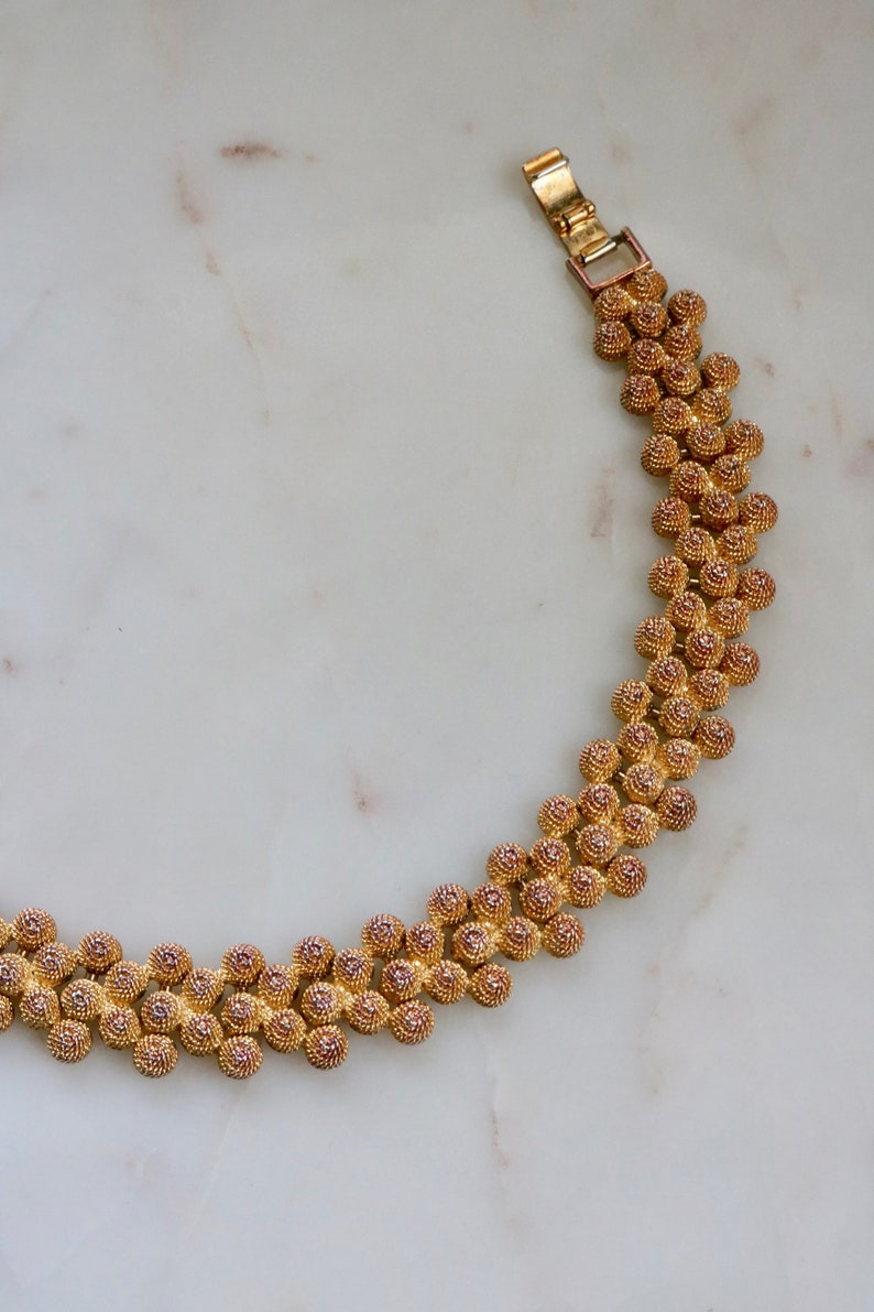 Vintage Korea Gold Bracelet Etsy