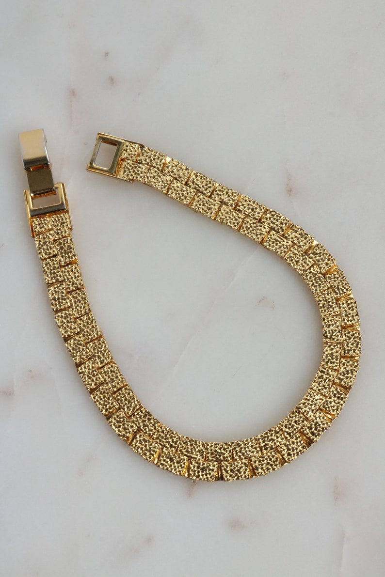 Vintage Gold Chain Bracelet