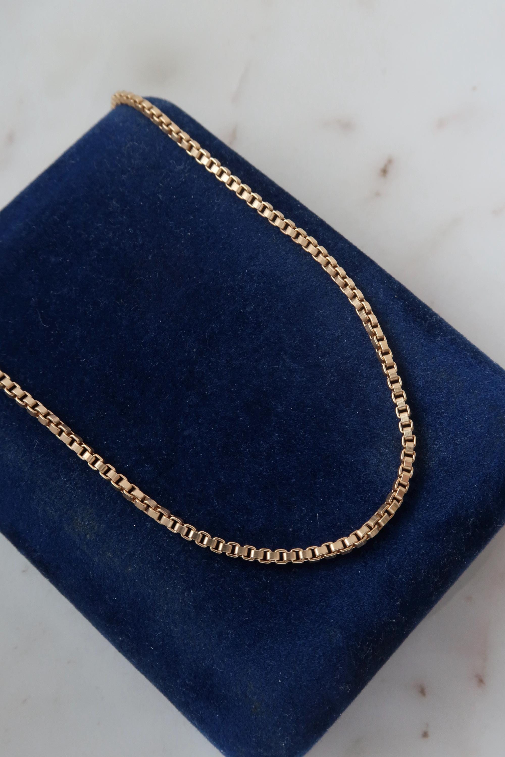 Vintage gold chain - Etsy 日本
